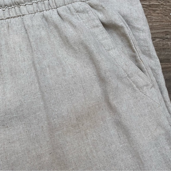 Linen Drawstring Lounge Pants - Picture 12 of 12